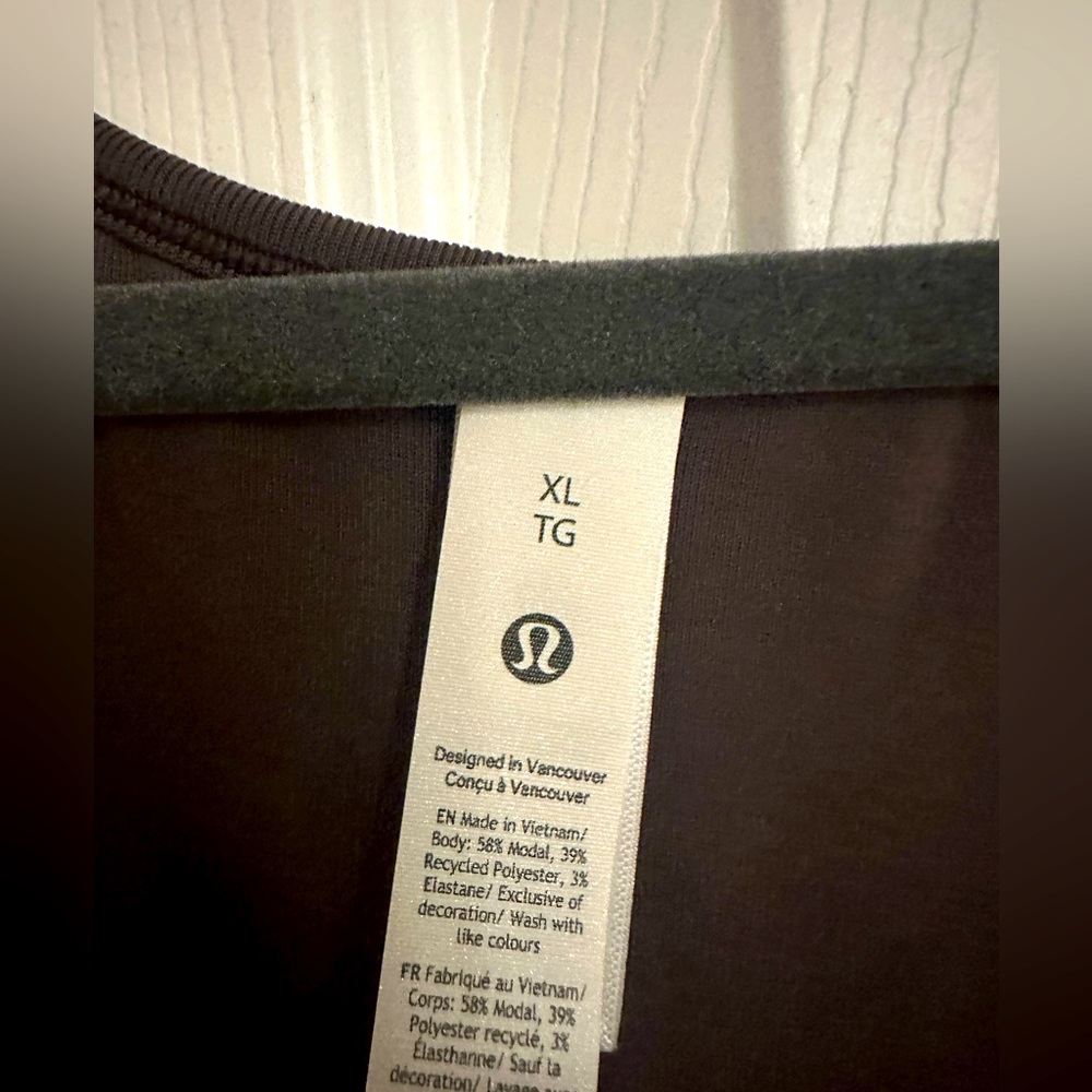 LULULEMON Brown ultra soft tank - Picture 3 of 3